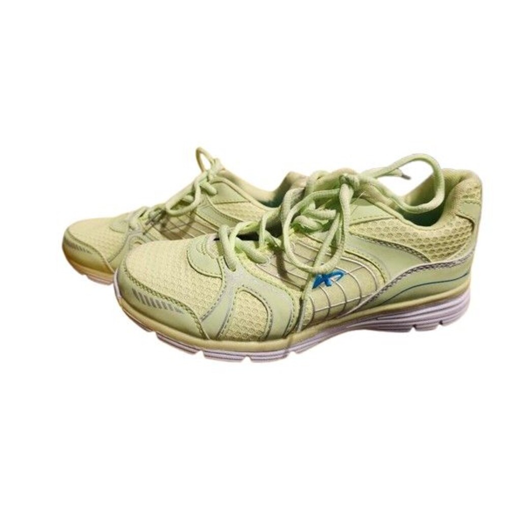 Athletech Willow 2 Lime Green Lace Up Sneakers Shoes Low Top-Women's Size 7.5
